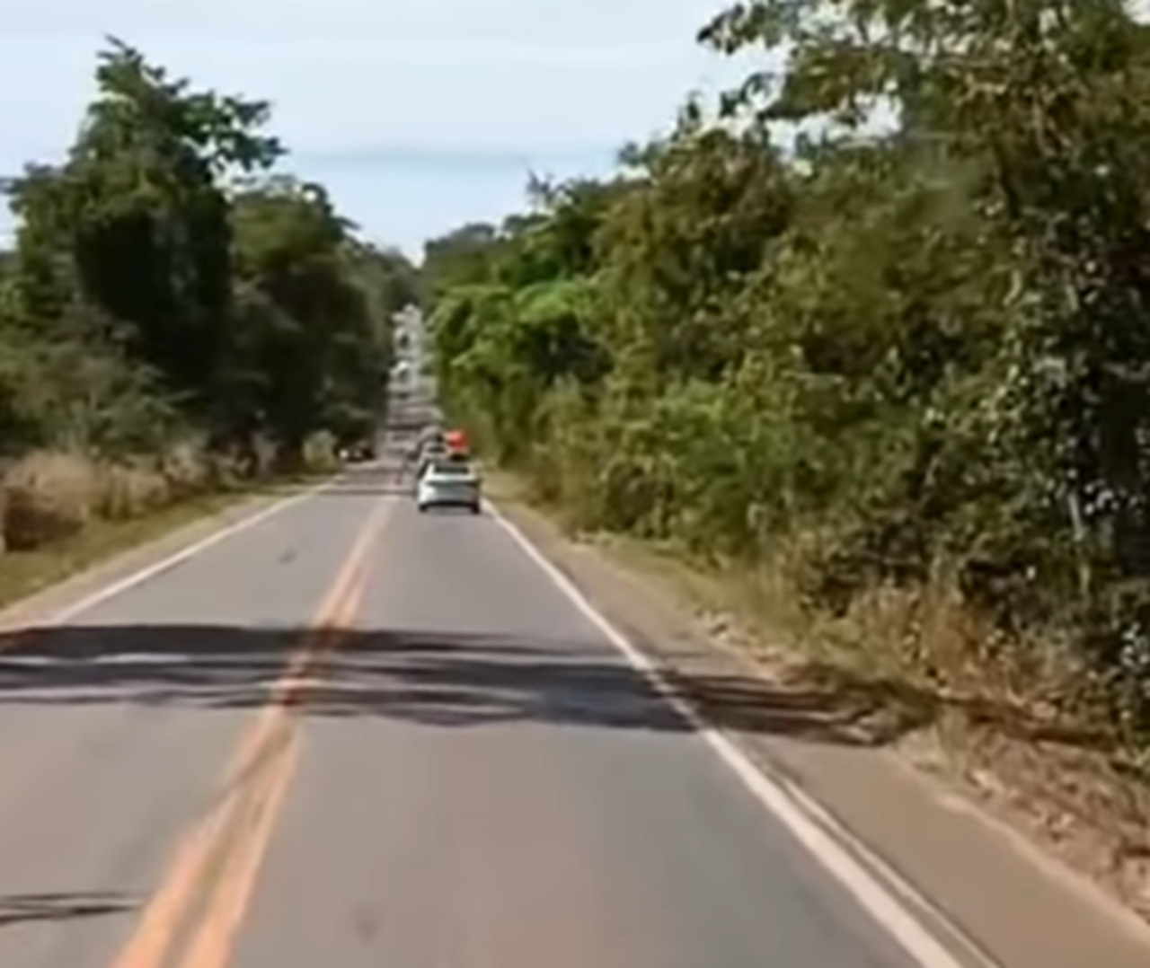Motorista morre após carreta tombar na GO-020, entre Santa Cruz de Goiás e Cristianópolis