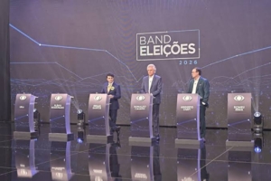 Sem Lula, Flávio e Zema, candidatos fazem 1º debate à Presidência, na Band [vídeo]