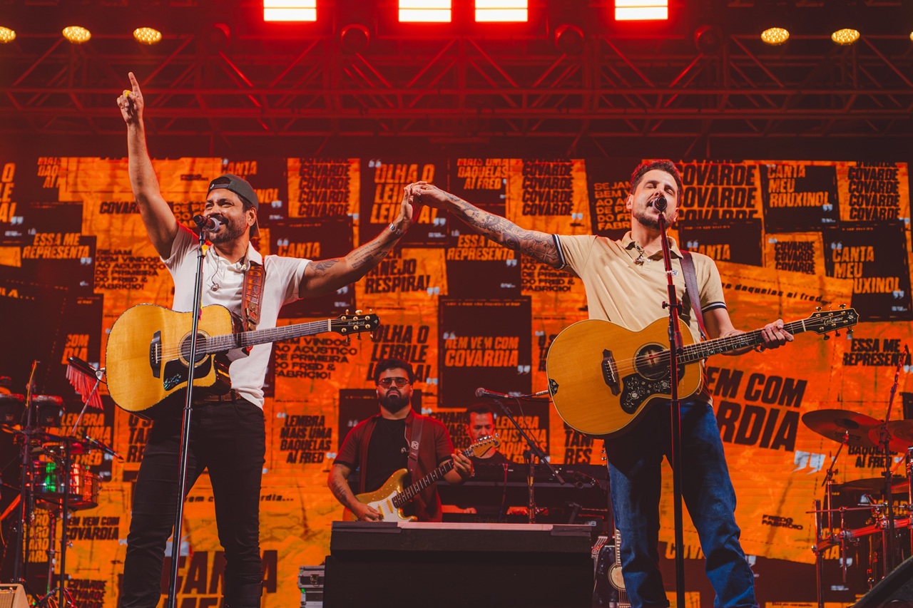 Fred e Fabrício serão atrações da Festa Agro de Bela Vista; veja line-up