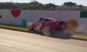 “Menos um Mustang na Terra”, diz empresário ao ter carro de luxo destruído