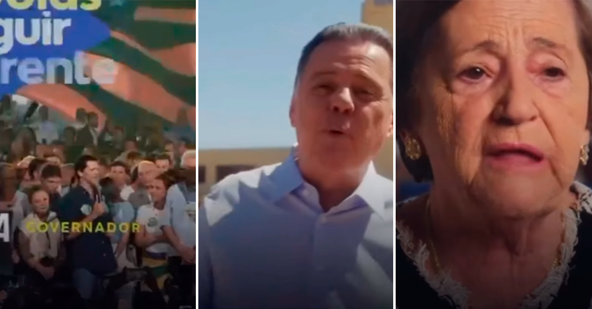 TV: Daniel Vilela fala em ‘futuro seguro’, Wilder apela à família e Marconi leva eleitor para as redes