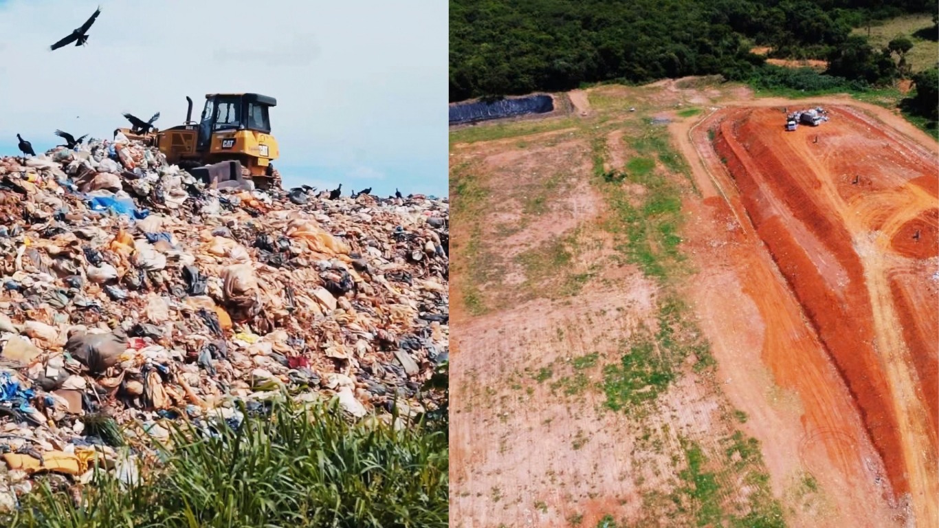 Bela Vista transforma antigo lixão em aterro regularizado ambiental; saiba mais