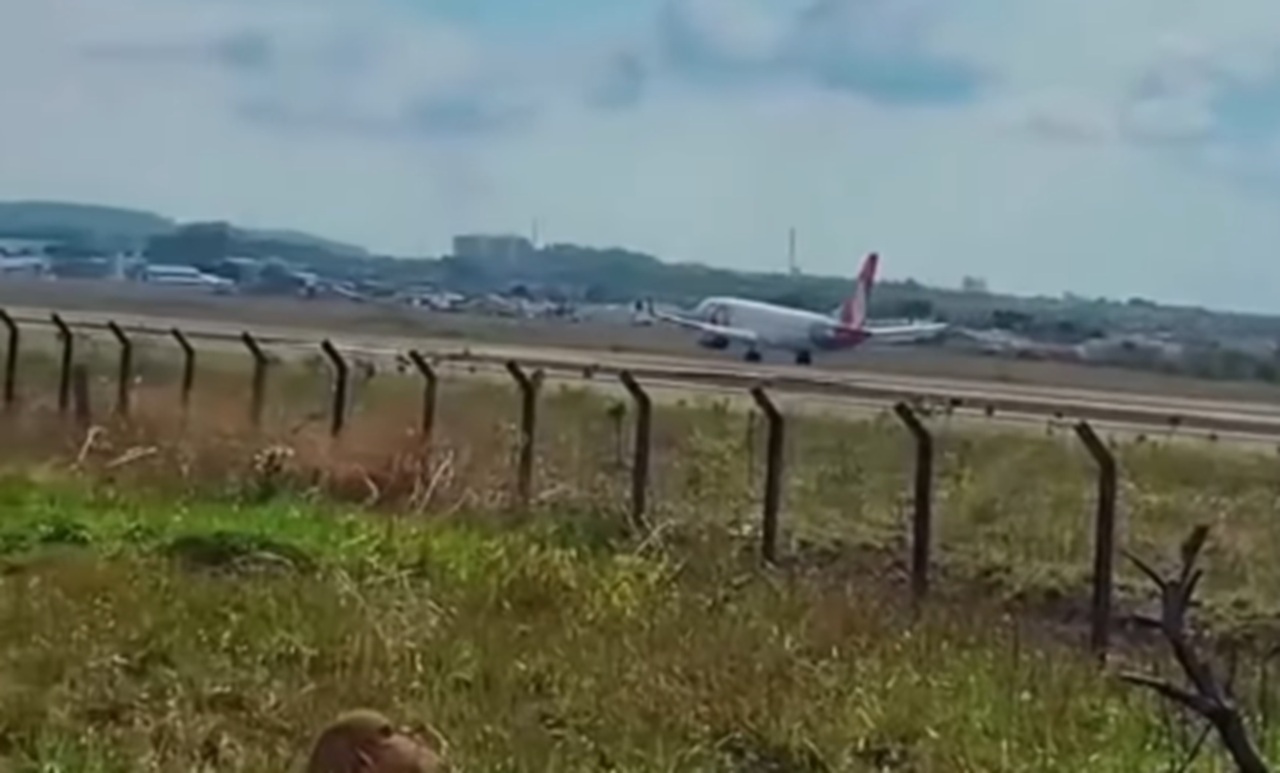 Avião arremete duas vezes em Aeroporto de Caldas Novas: ‘procedimento’