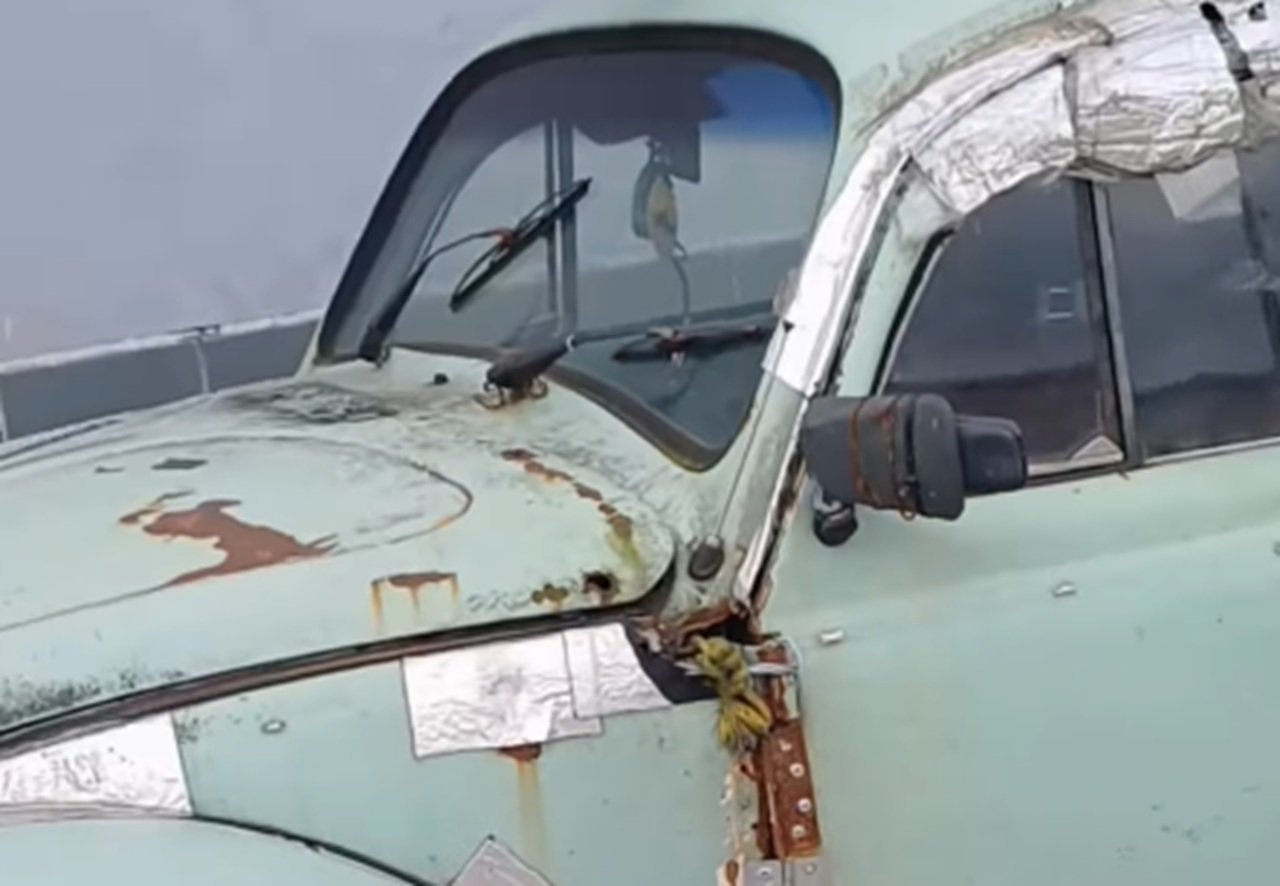 Imagem destacada do post: ‘Tanque de guerra’: veja fusca remendado que virou atração pelos retalhos e improvisos