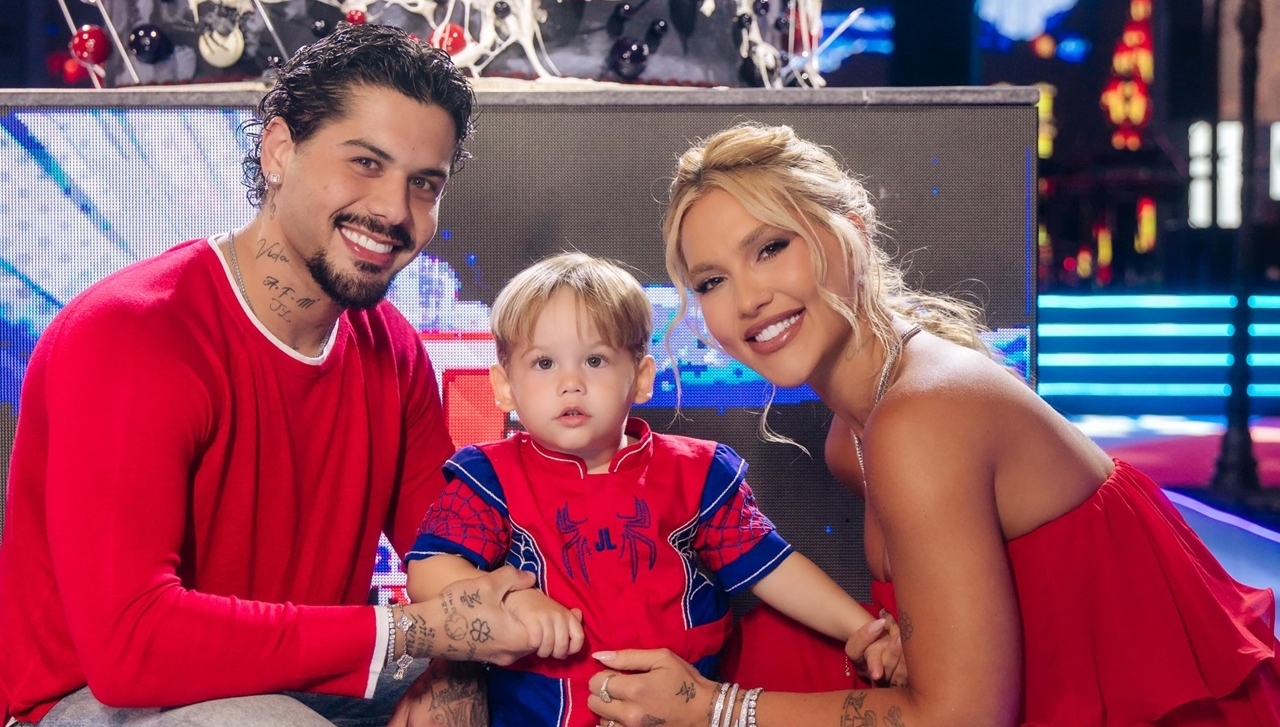 Virginia e Zé Felipe se reúnem para festa de 2 anos do filho caçula, José Leonardo, em Goiânia