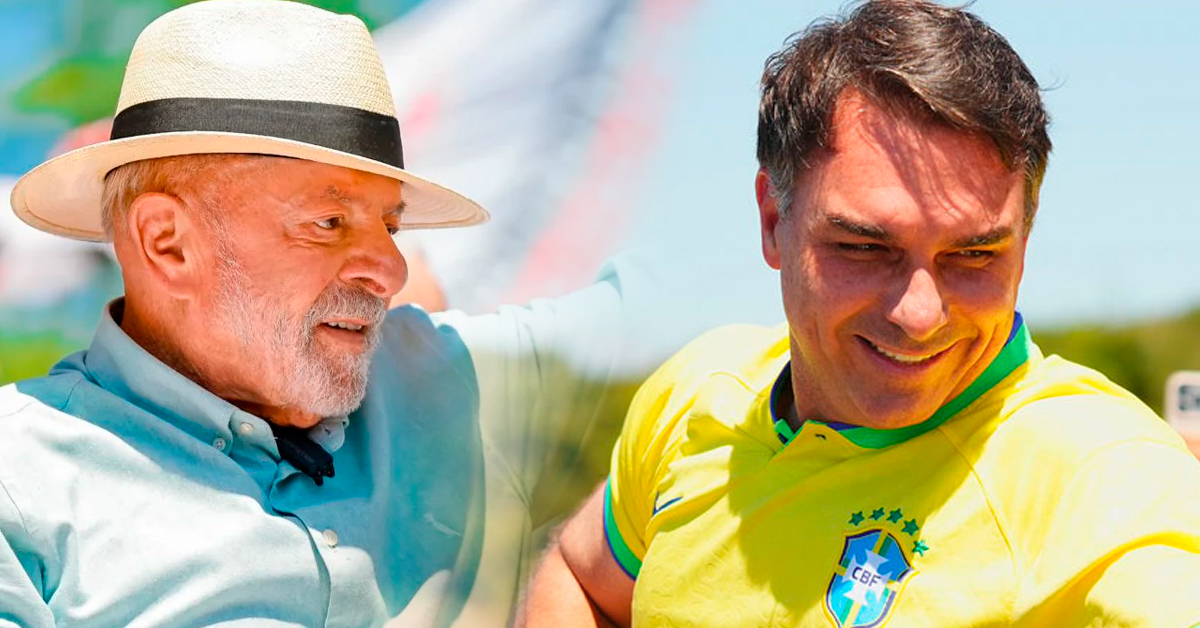 BTG/Nexus: Lula tem cinco pontos à frente de Flávio Bolsonaro no primeiro turno