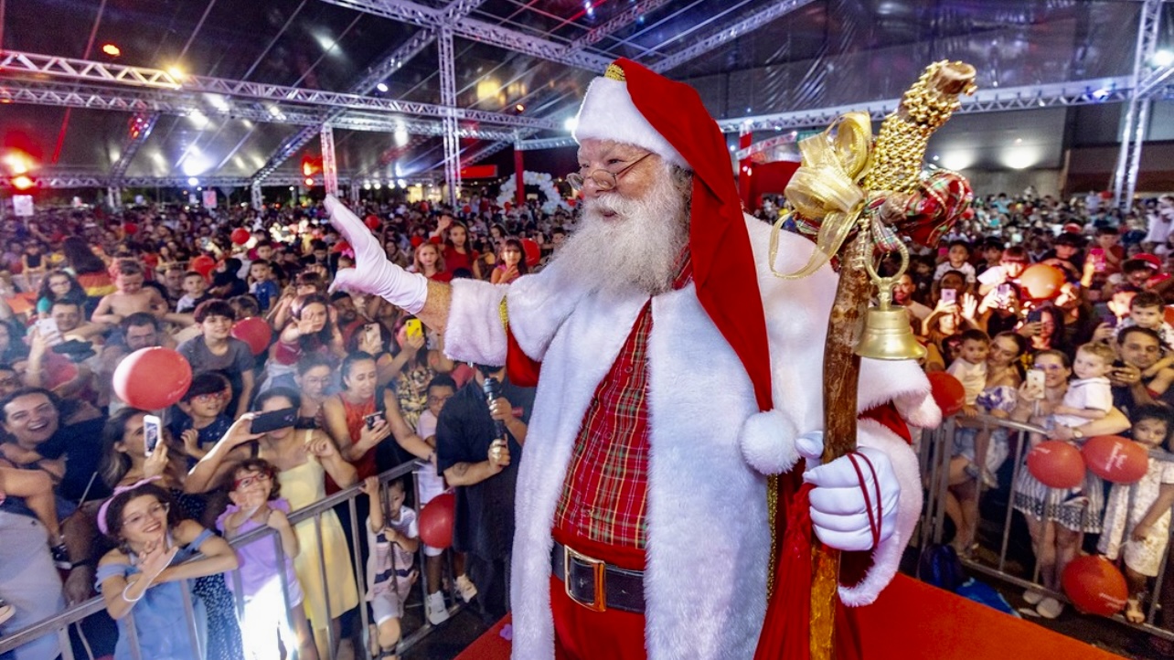 Tradicional chegada do Papai Noel no Shopping Flamboyant será no dia 05 de novembro; saiba mais