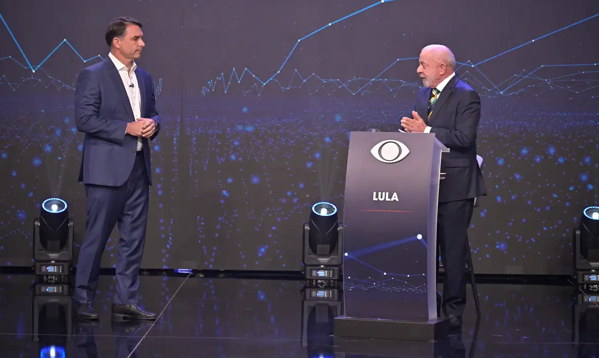 Flávio e Lula avaliam primeiro debate na TV e falam sobre candidaturas; veja vídeos