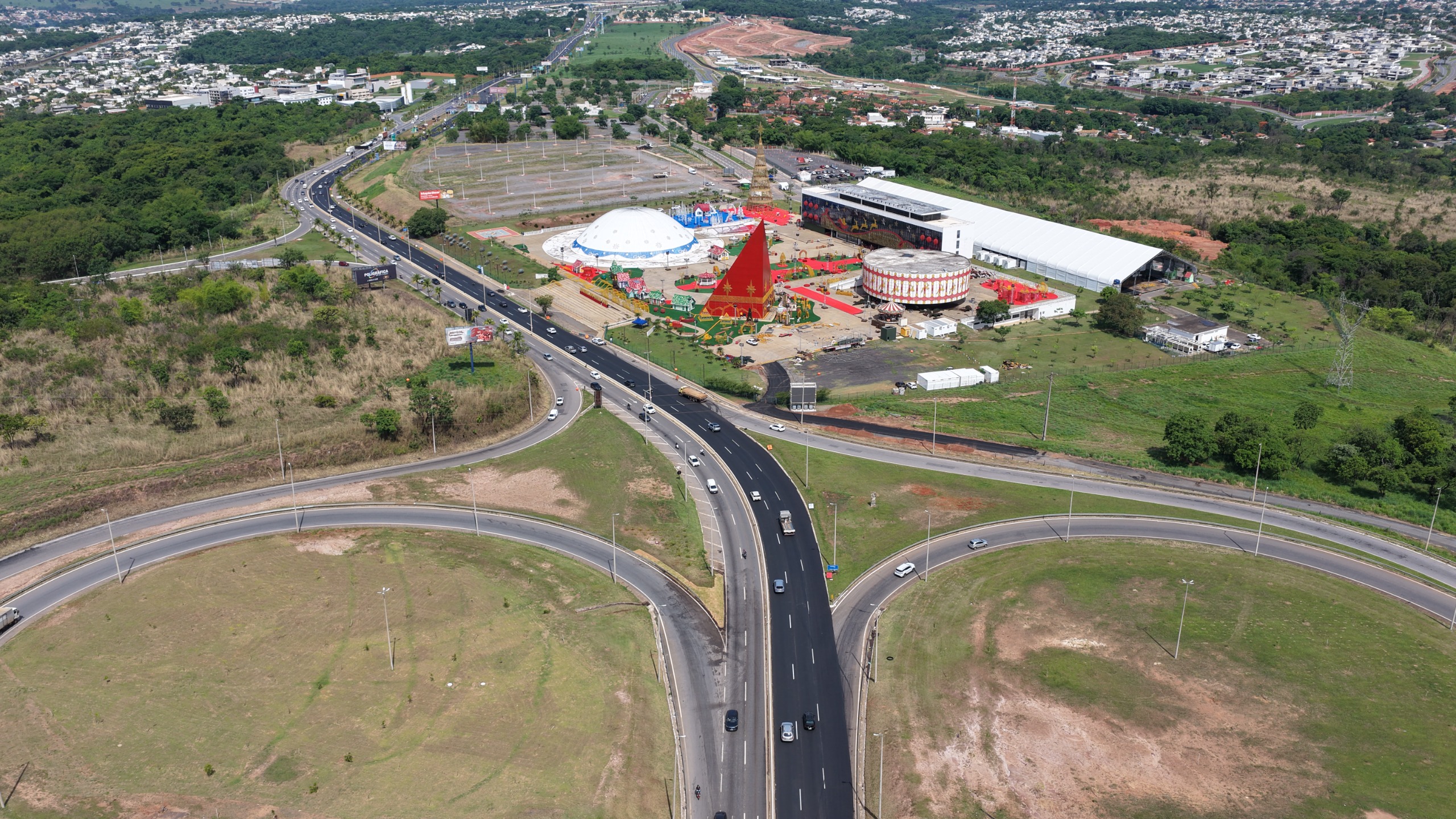 GO-020 recebe obras no trecho Bela Vista-Goiânia próximo à BR-153