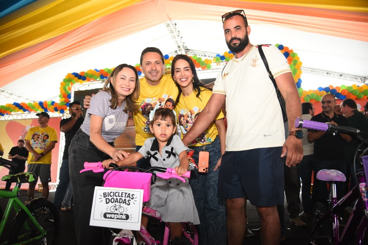 Festa do Dia das Crianças da Prefeitura de Aparecida reúne 12 mil pessoas; veja como foi