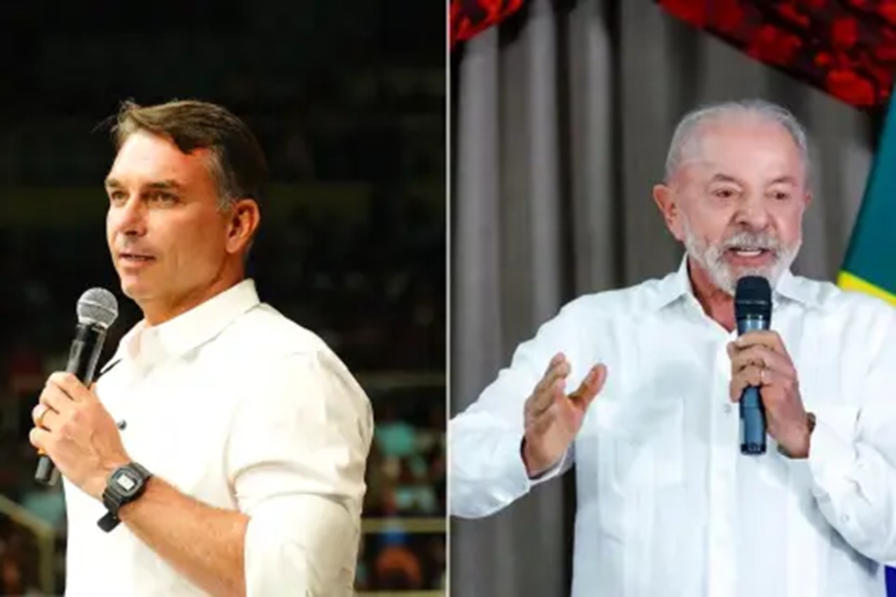 Quaest: Flávio Bolsonaro tem 45% e Lula, 44%, em empate técnico, a quatro dias da eleição