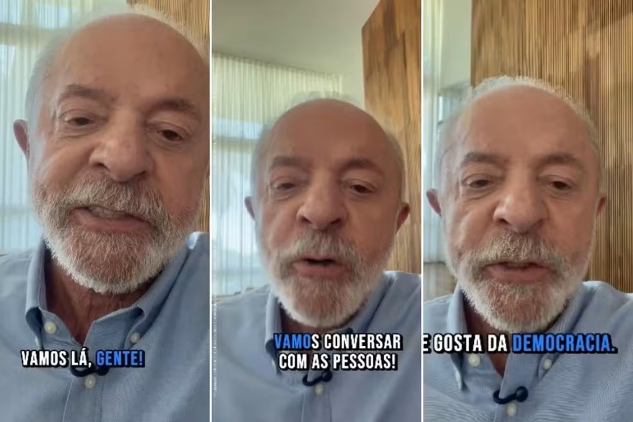 Lula muda o tom no 2º turno e faz primeiro vídeo selfie da campanha: ‘bora pra rua’